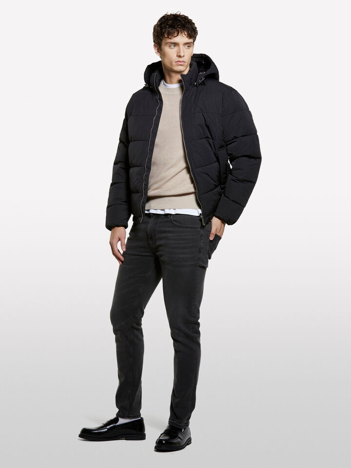 Schwarze Skinny-Fit-Jeans Style 73 - skinny fit jeans für herren - Schwarz | Sisley image number 1